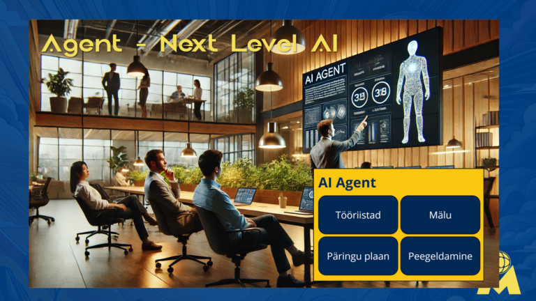 AI agent on järgmine samm AI lahenduste arengus luues autonoomse otsustuse ja tulemuste hindamise